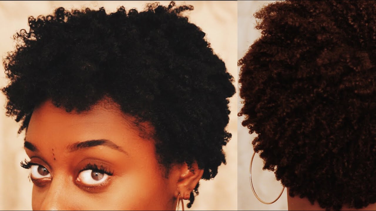 WASH 'N' GO with Cantu Shea Butter | 4b/4c Short Natural Hair