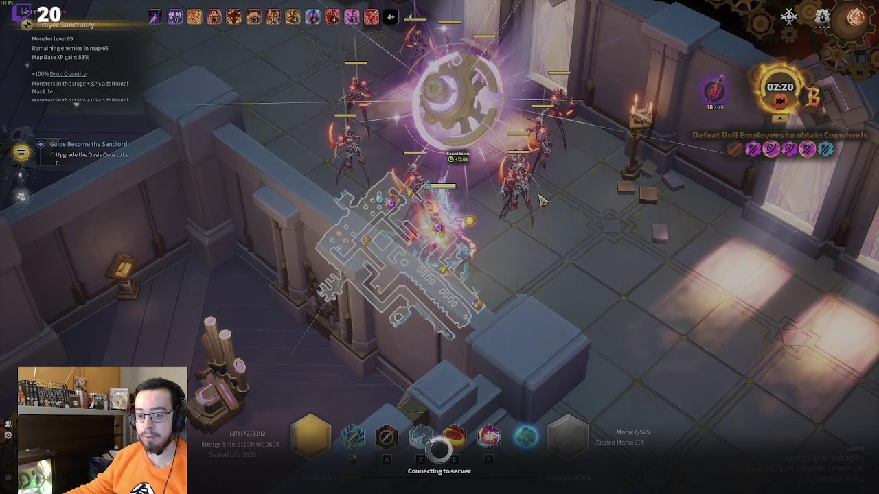 TLI FR: Erika3 Spectral slash profound gods farming, venez discuter et chill, ouvert aux débutants!