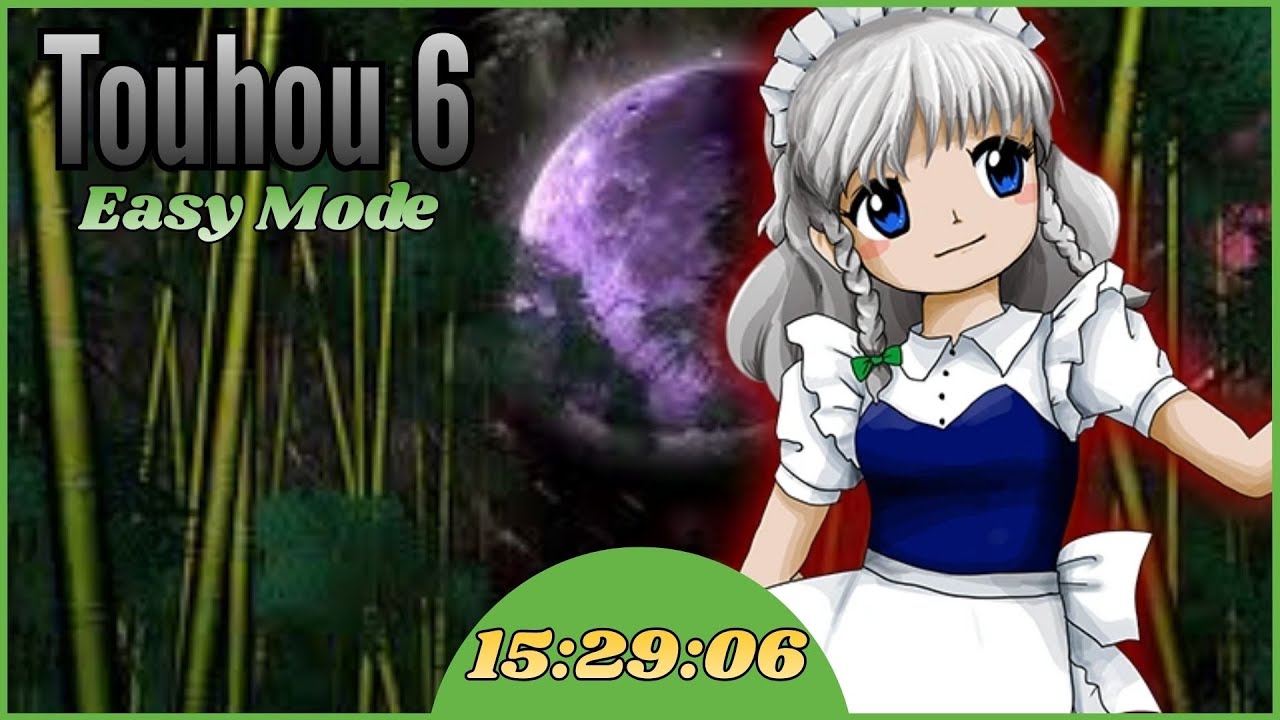 Touhou 6 Easy mode Speedrun [15:29.06]