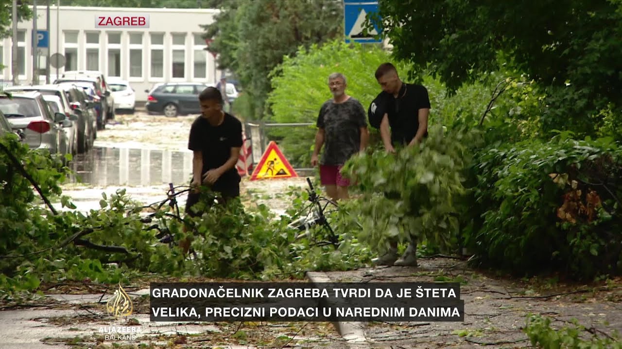 Oluja protutnjala Zagrebom, u 20 minuta napravila ogromne štete