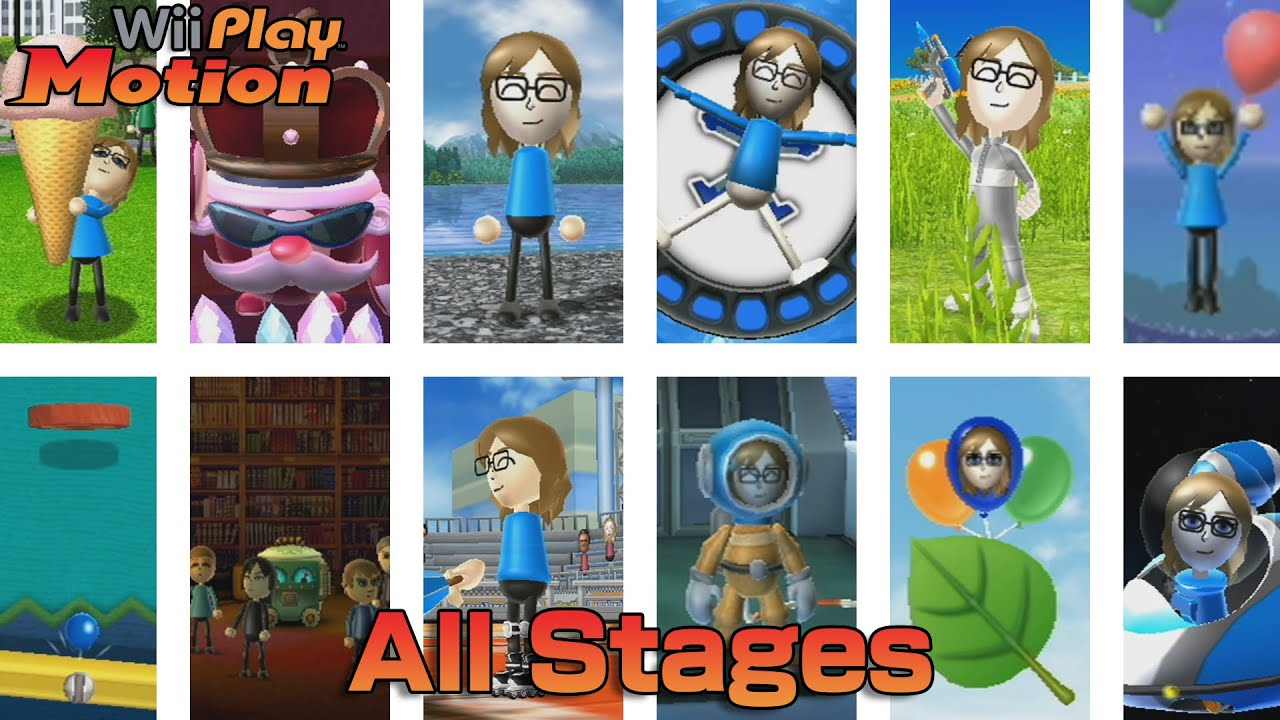 Wii Play: Motion - All Stages