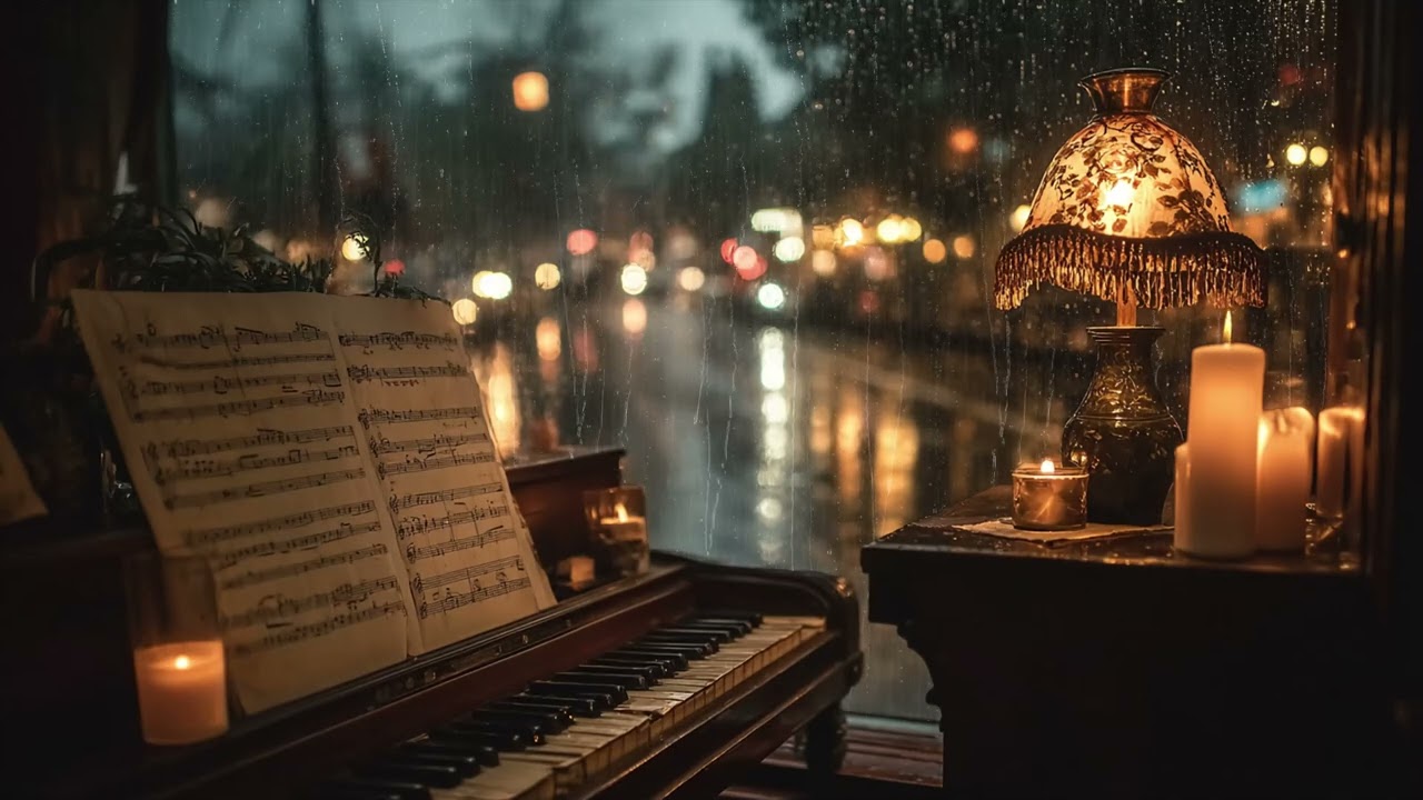 Peaceful Rainy Worship Piano: Gentle Instrumentals for Prayer, Bible Study and Restful Focus