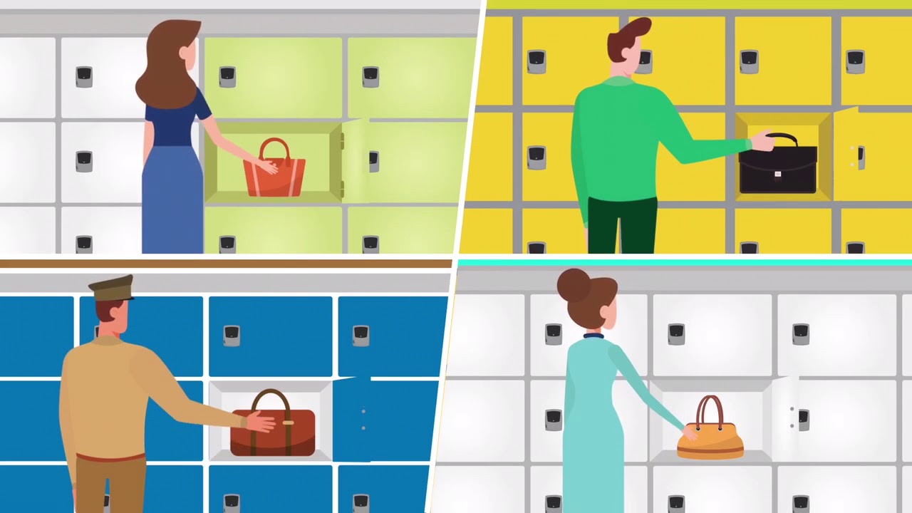 eLocker - Hot Locker Intelligent Locker systems explainer