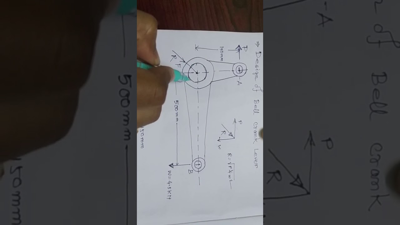 Design of Bell Crank Lever by MG Sir