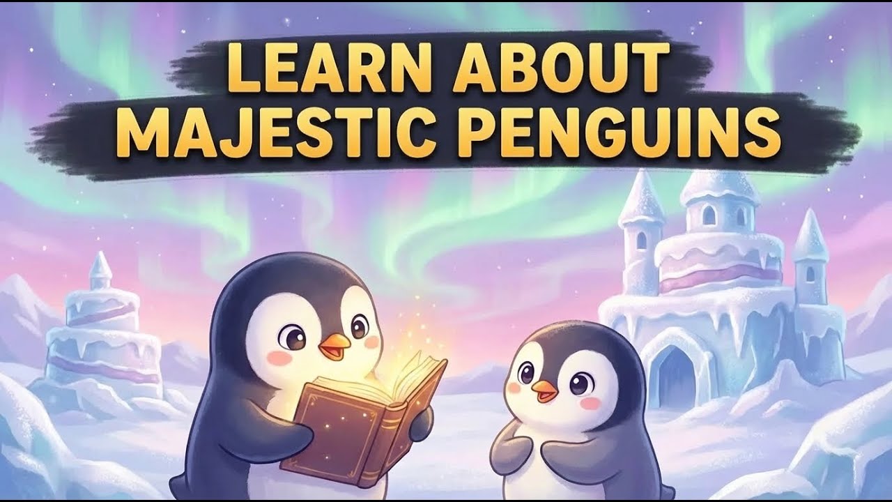 Toddler Learning: Penguins - Our Waddling Winter Friends!