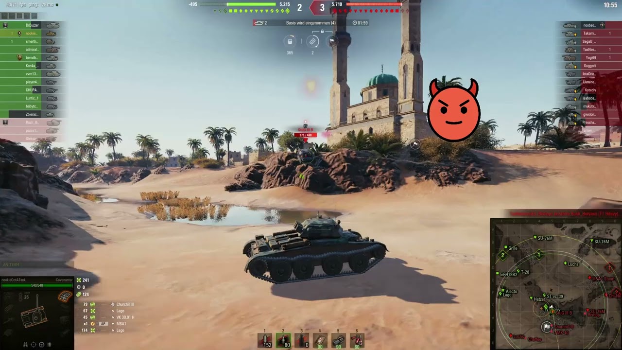 Light Tank funny Powerplays - MT 25 bouncy, T71DA Surfing, Covenanter Magic - World of Tanks