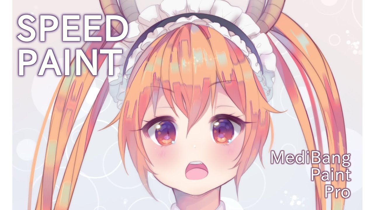 Tohru [ MediBang Paint Pro ] Speedpaint
