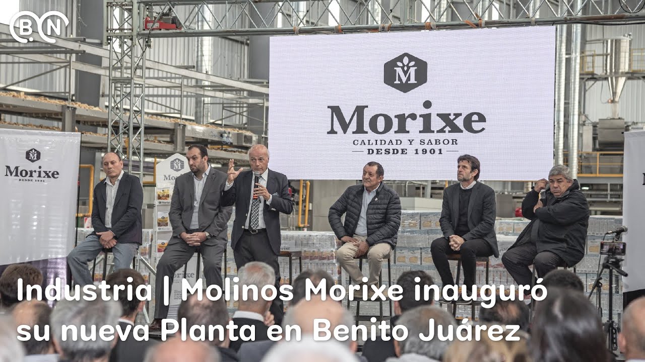 Industria | Molinos Morixe inauguró su nueva Planta en Benito Juárez