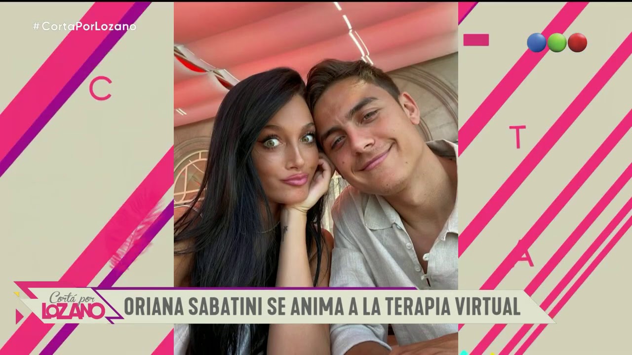 Oriana Sabatini en el diván de Vero - Cortá por Lozano 2020