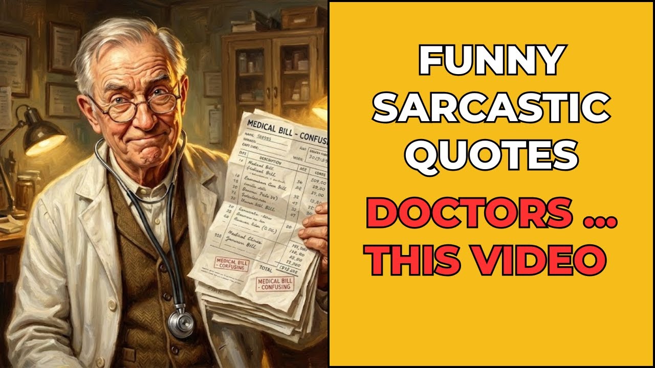 Funny Sarcastic Quotes About Modern Medicine & Doctors | The Sliver Sage