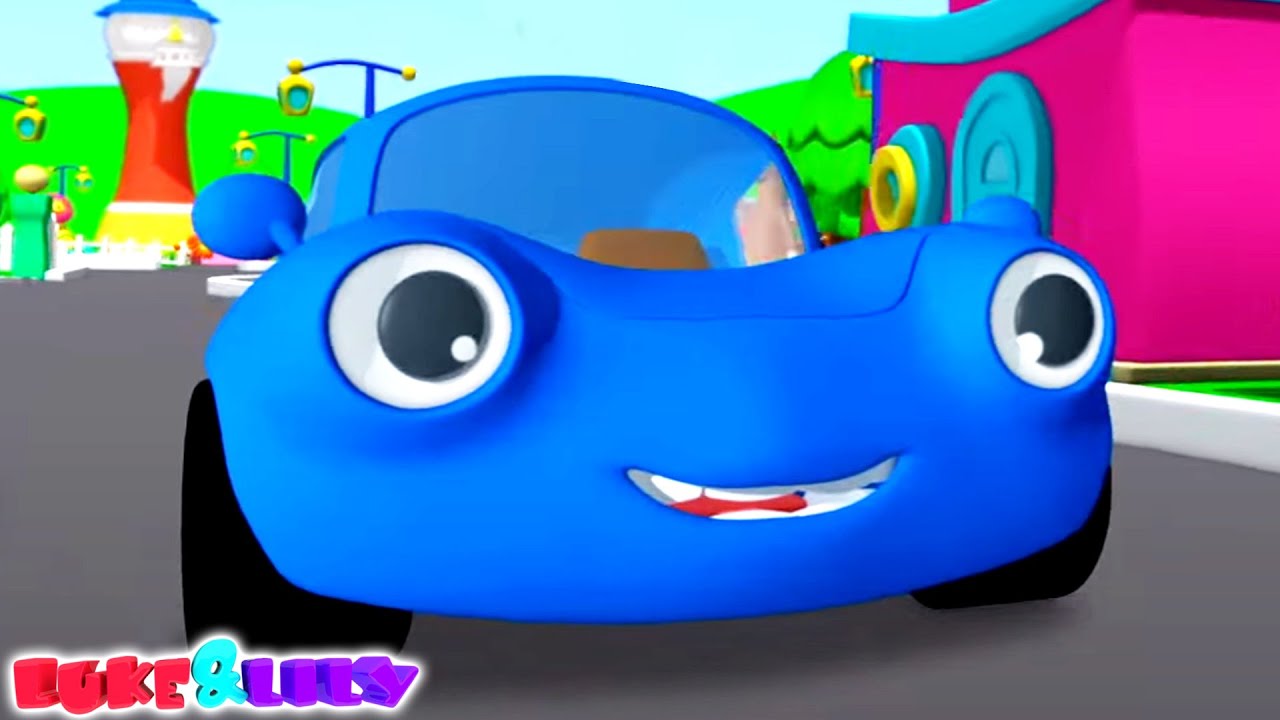 Motor Car Song, Nursery Rhymes And Cartoon Videos
