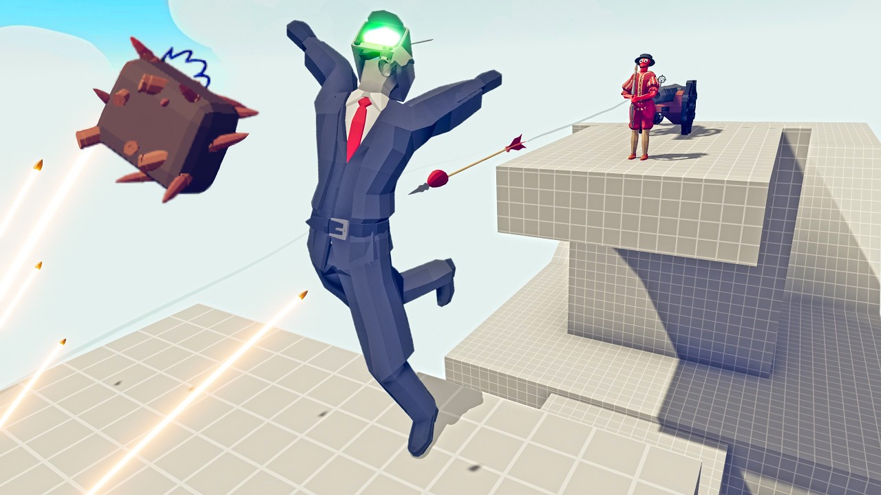 DEMOLITIONIST & METAL BALLOON ARCHER + CANNON | TABS - Totally Accurate Battle Simulator