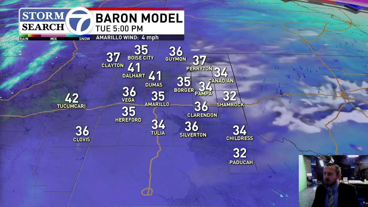 1/26/26 - Amarillo Escapes Freezing Temperatures Briefly This Afternoon