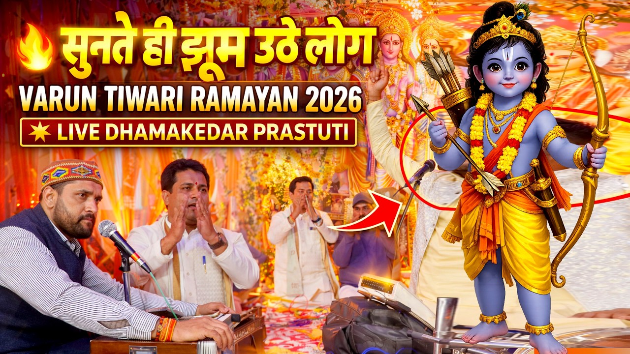 🔥 सुनते ही झूम उठे लोग | Varun Tiwari Superhit Ramayan 2026