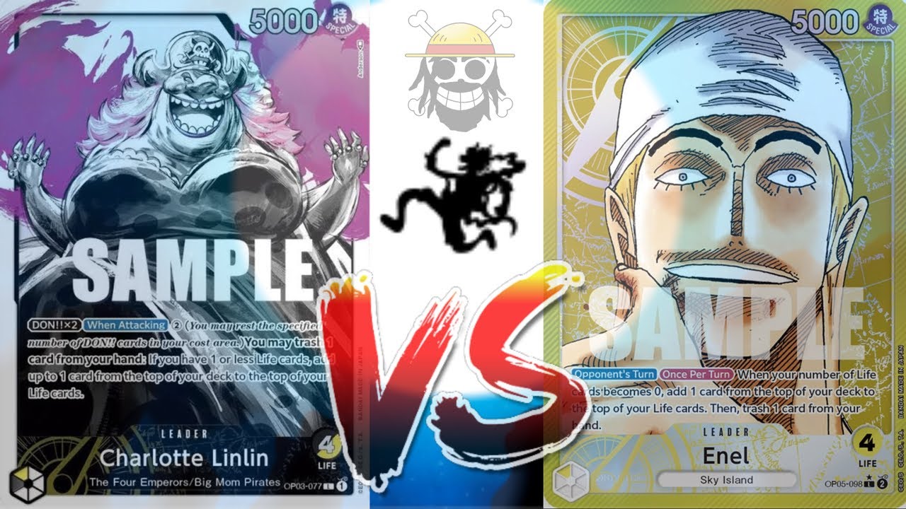 One Piece TCG OP05 B/Y Charlotte Linlin (CousinBruh) Vs Enel (ShiestyD) R&D GameLab