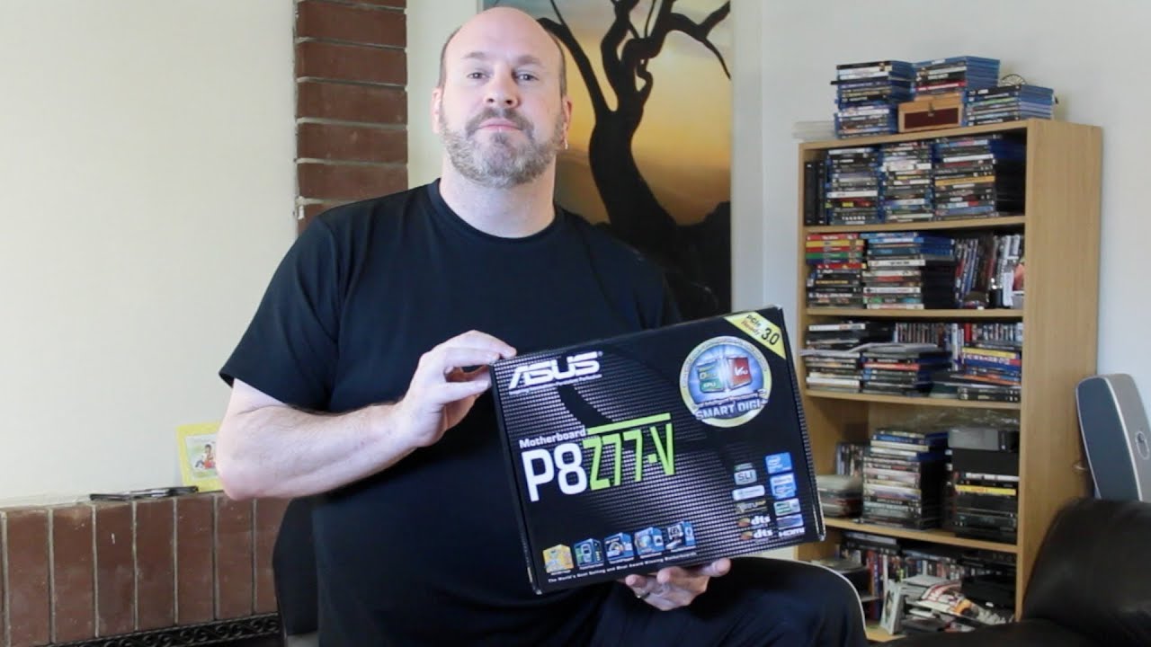 ASUS P8Z77-V Motherboard First Look Unboxing
