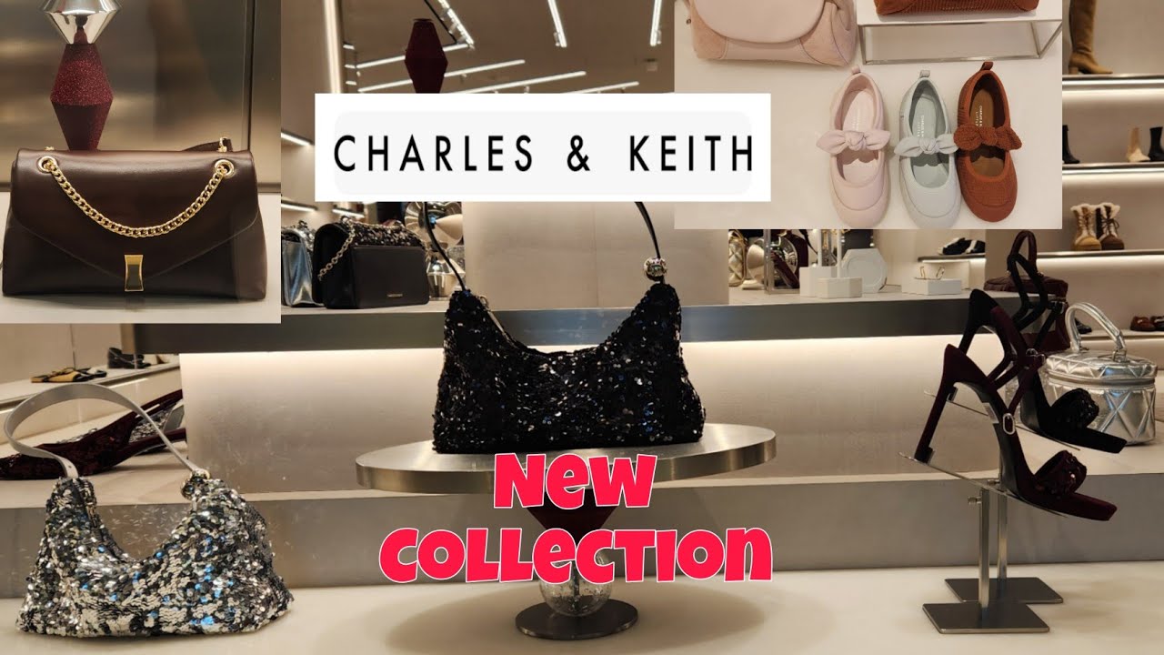 Сумки и обувь Charles and Keith. Новая коллекция зимы 2025. Декабрь