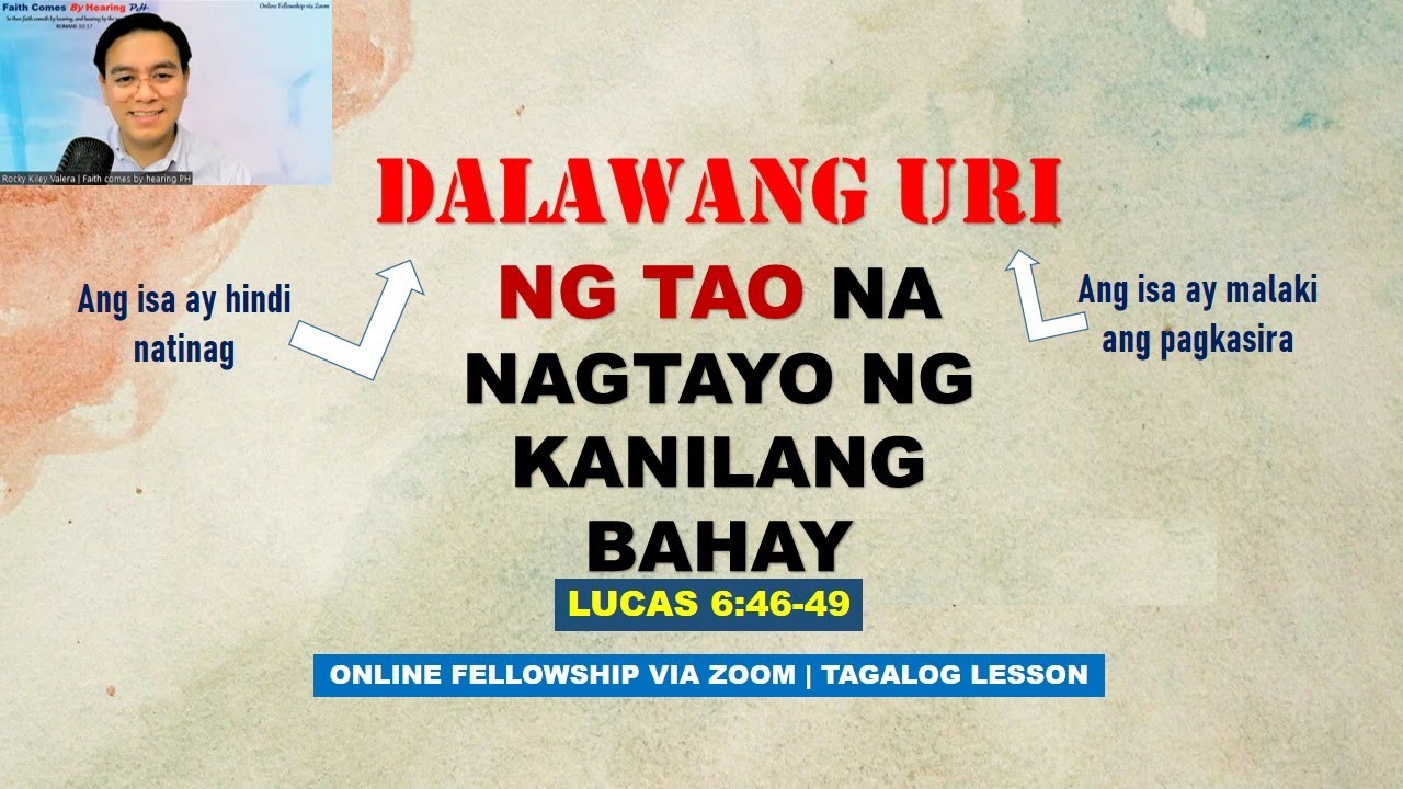 DALAWANG URI ng tao na nagtayo ng kanilang bahay (Spiritual house)