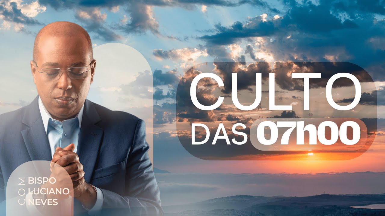IUDP - ESTAMOS AO VIVO AGORA - BISPO LUCIANO NEVES