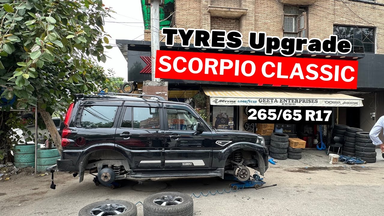 Scorpio Classic Tyres Upgrade😍 Konse tyre सही है?