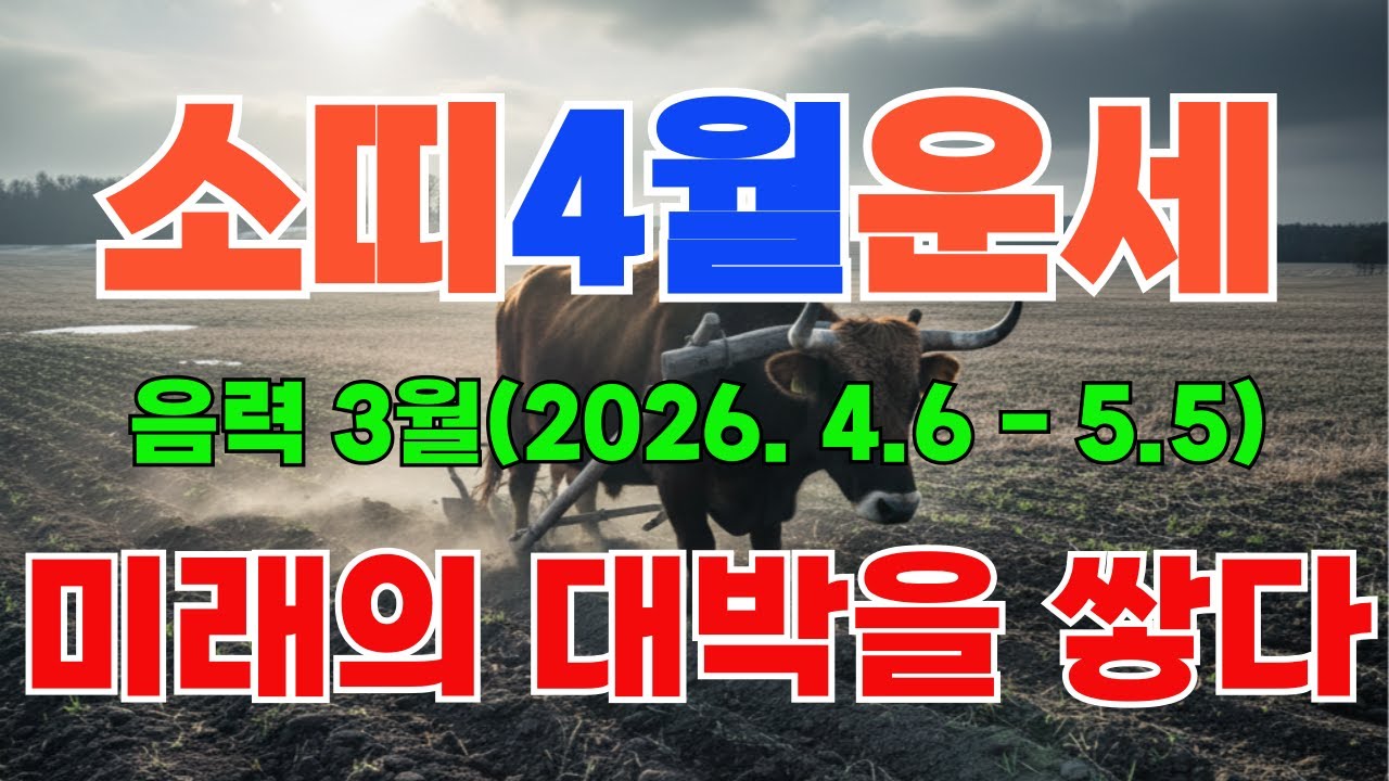 2026년 4월(음력 3월) 