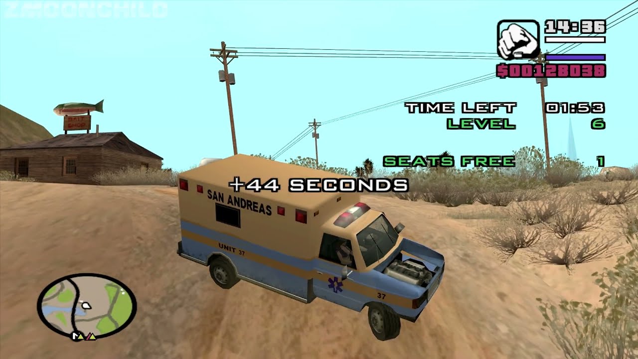 Rainbomizer - GTA San Andreas - Paramedic missions in El Quebrados