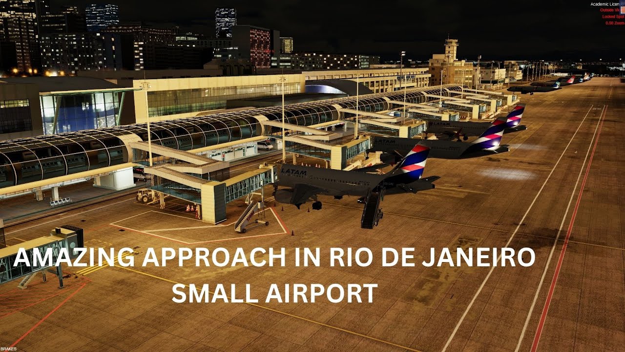 Amazing approach in Rio de Janeiro SBRJ