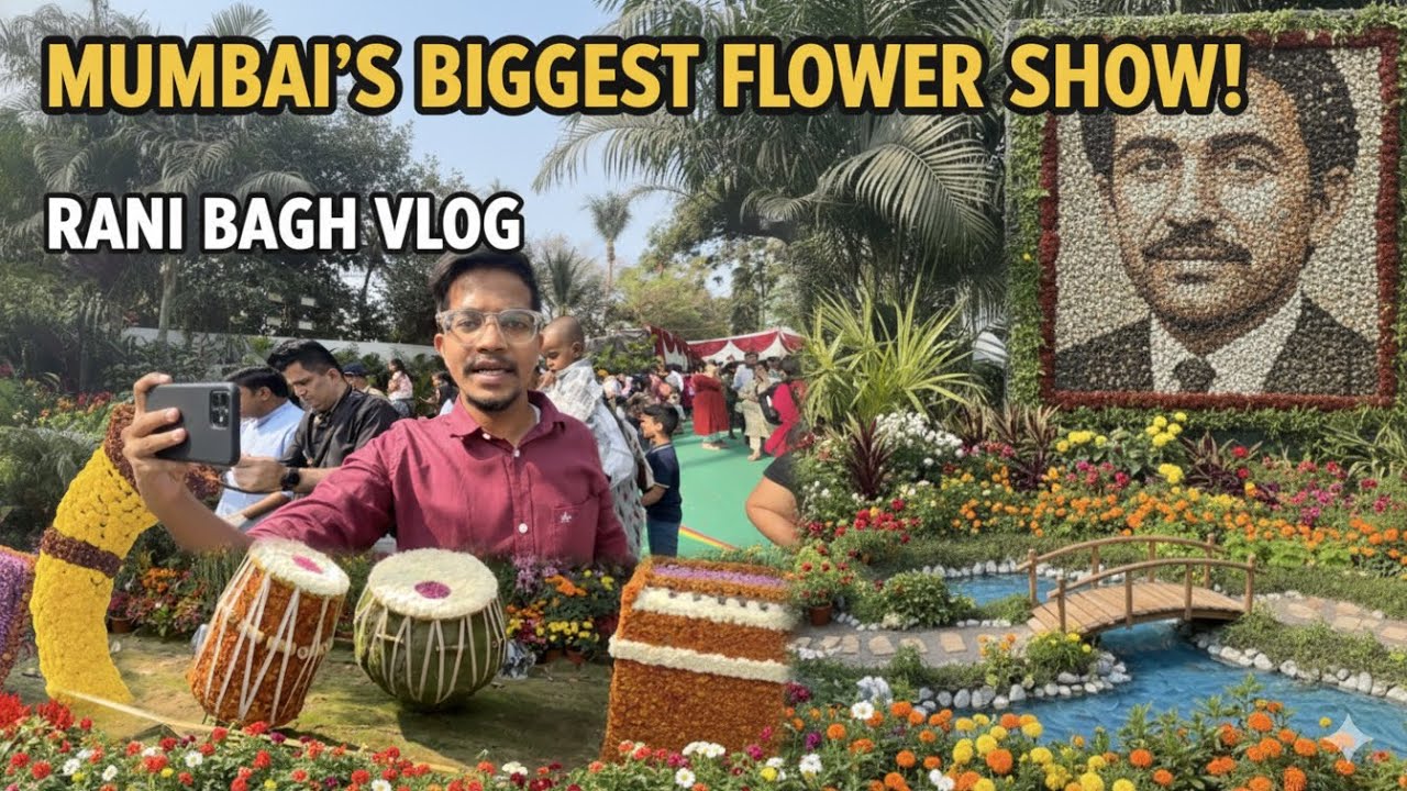 Mumbai’s BIGGEST Flower Show is Here! (Rani Bagh 2026)! Complete Guide #ranibagh #bycullazoo 