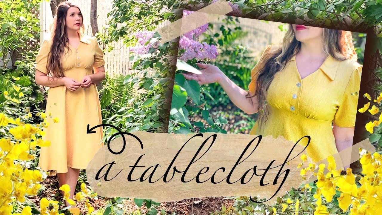 Self-Sabotage: I Made a Dress with French Instructions | Cottagecore Spring Dress