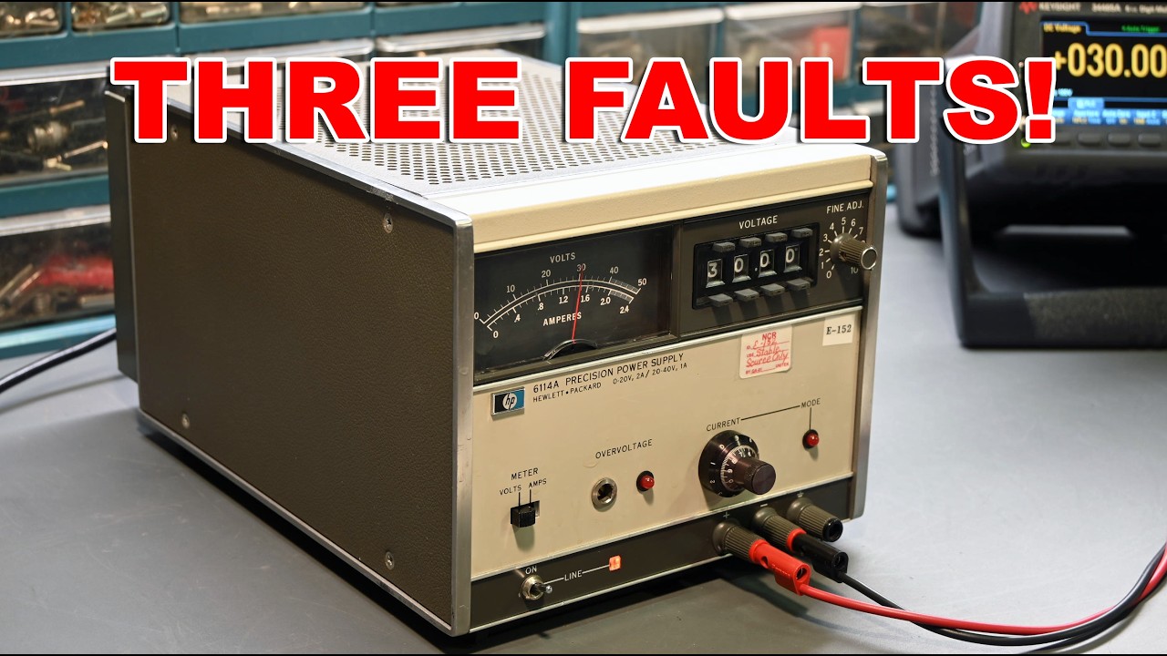 HP 6114A Precision Power Supply Repair And Calibration