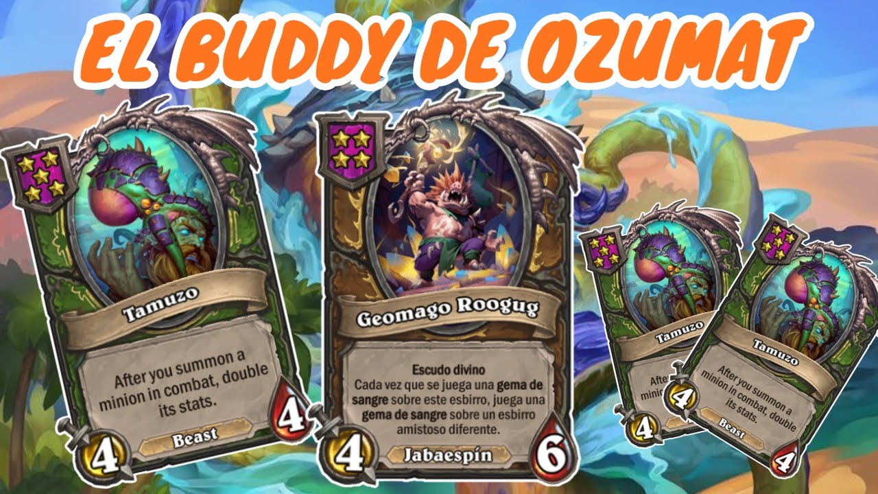 OZUMAT Y SU BUDDY SON MUY ÚTILES EN ALGUNAS PARTIDAS