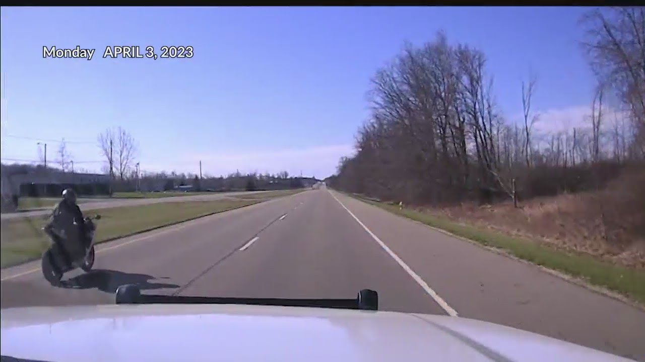 Local police looking for runaway sport bike driver