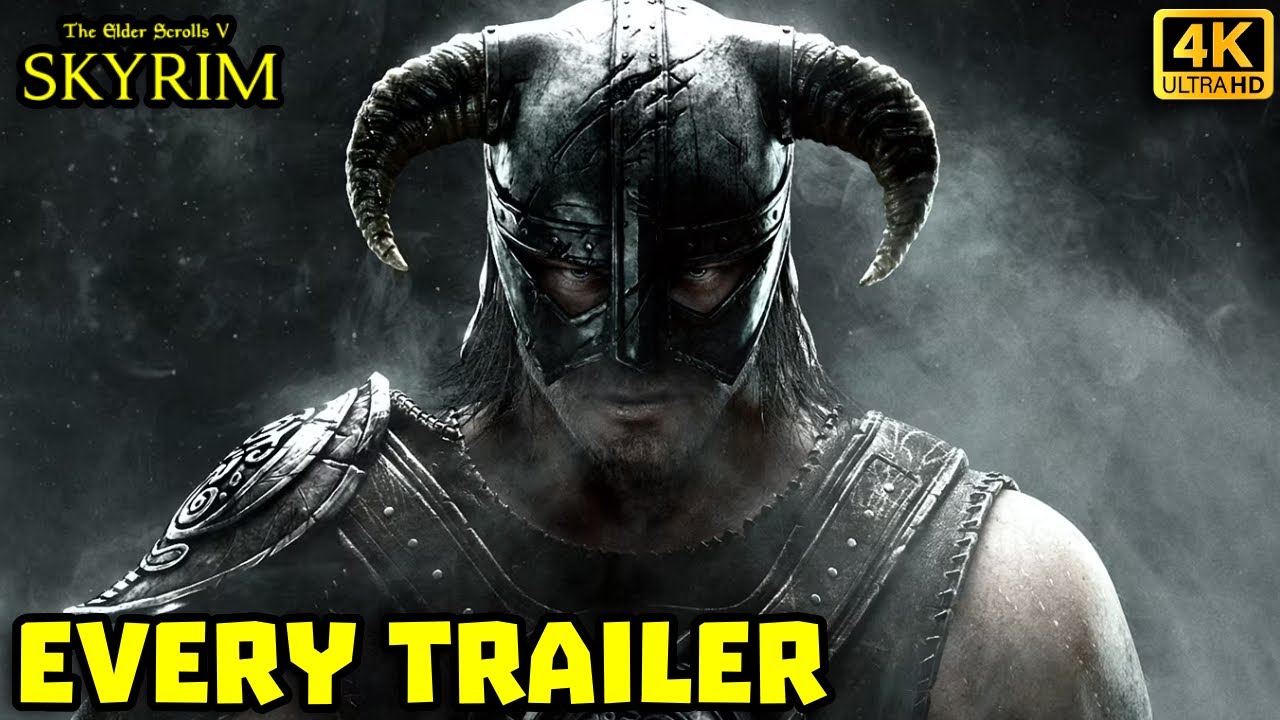 Every Skyrim Trailer Compilation (2010 - 2011)