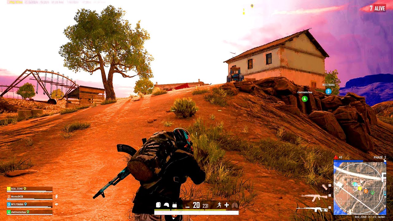 PUBG Intense 4K Action Gameplay | ROGZONE 😲 #08