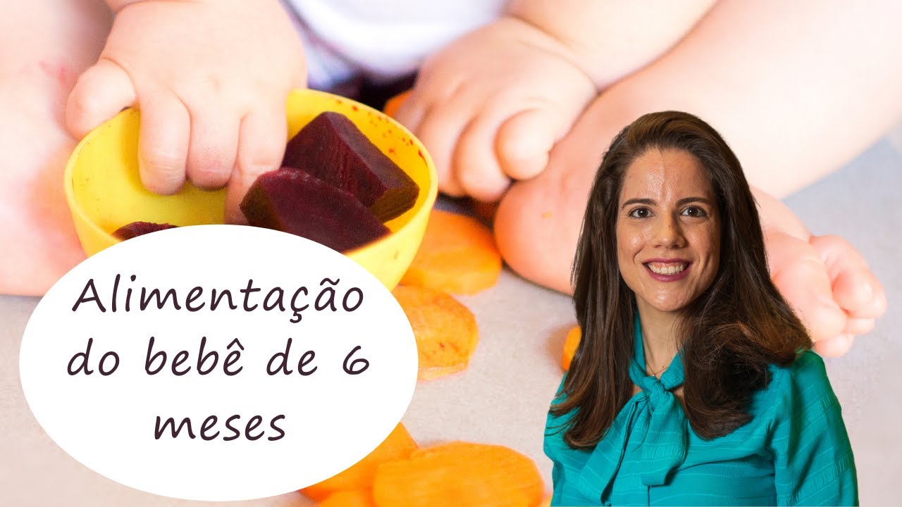 Alimentação do bebê de 6 meses