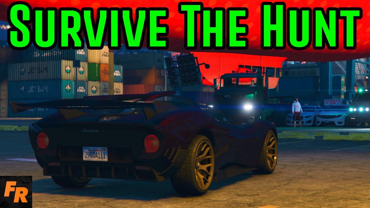 Gta 5 Challenge - Survive The Hunt 26