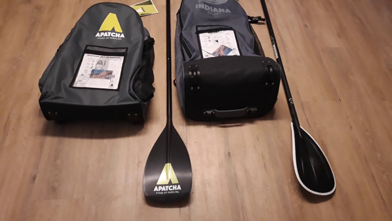 Review | Accessories Apatcha and Indiana SUP | SURFDEAL