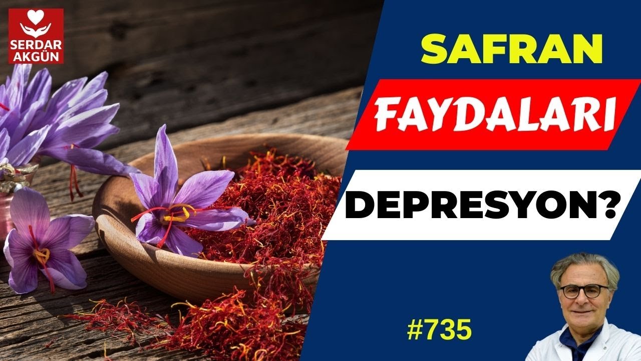 735. Baharat, Safran Faydaları,  Prof.Dr.Serdar Akgün, Serdar Akgün Tıp Videolarıı