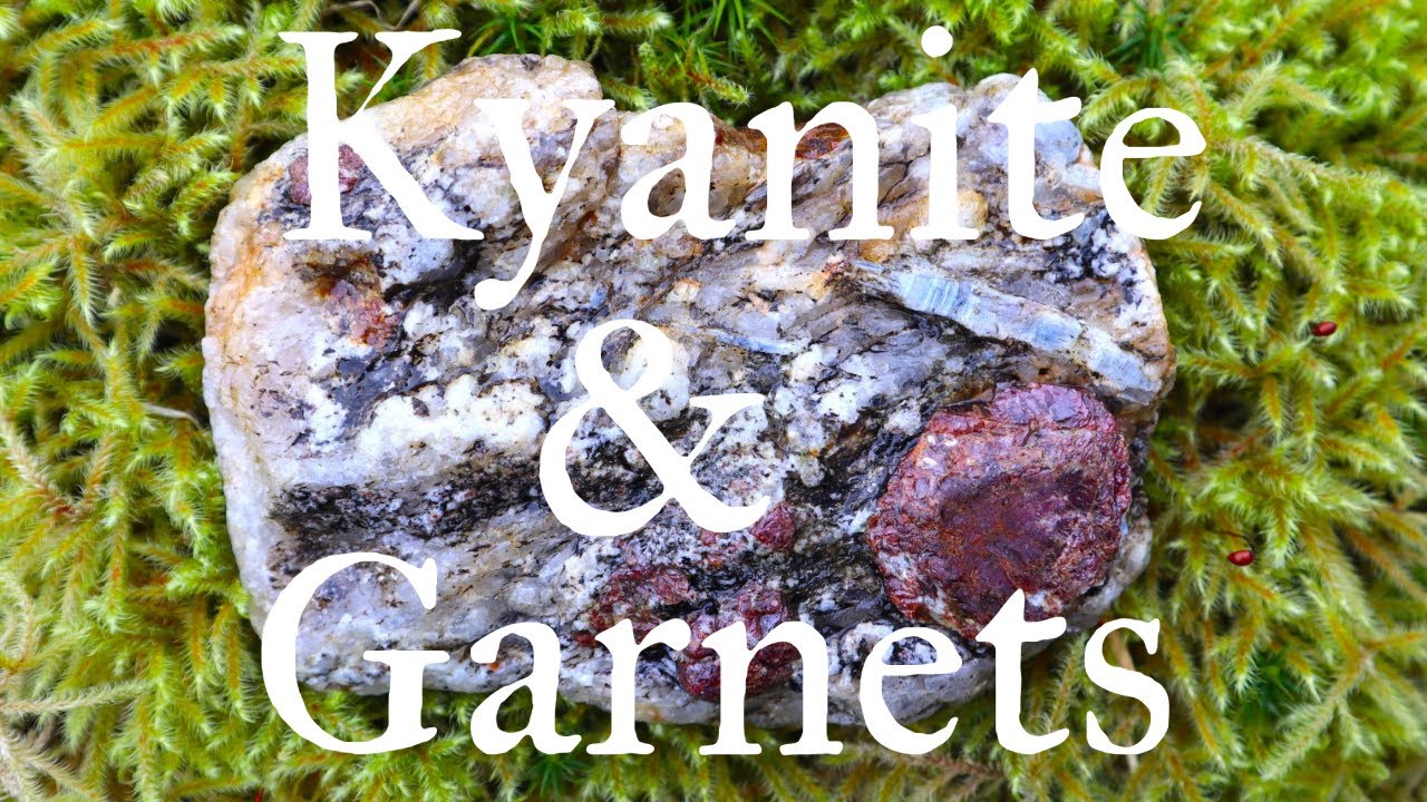 Prospecting for Kyanite and Garnet In The Search For Gemstones In B.C Canada!!