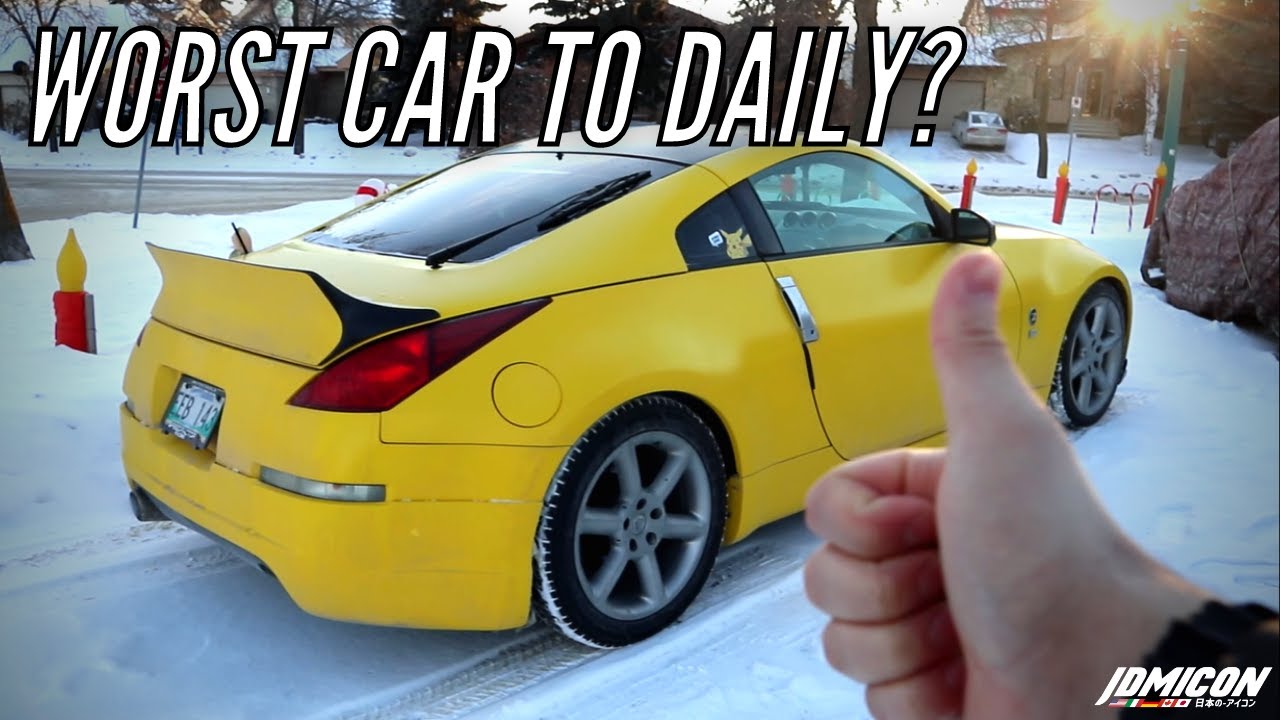 ЯВЛЯЕТСЯ ЛИ 350Z ХУДШИМ АВТОМОБИЛЕМ ДЛЯ ЕЖЕДНЕВНОЙ ЭКСПЛУАТАЦИИ ЛЕТОМ И ЗИМОЙ?