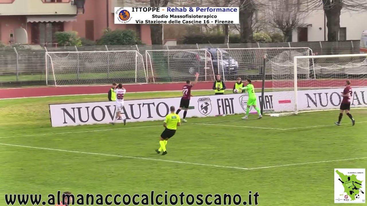 Serie D Girone E Aquila Montevarchi-Livorno 0-2