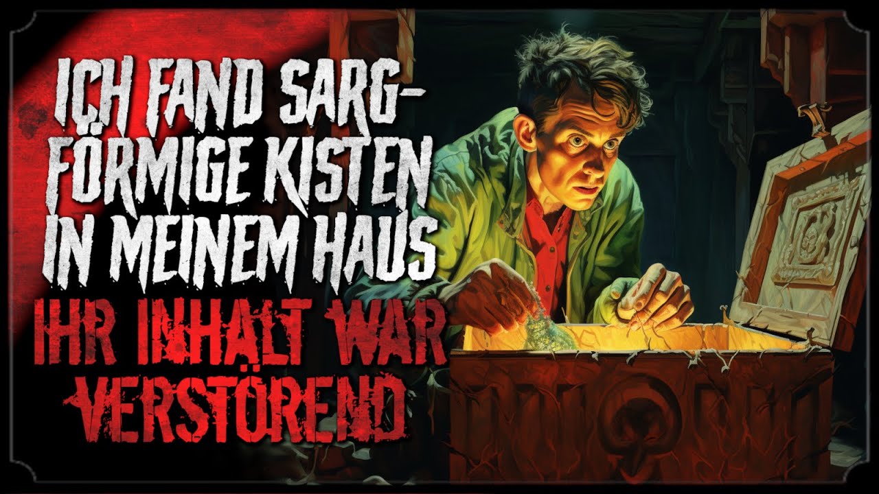 ICH FAND SARGFÖRMIGE KISTEN ⚰️ Creepypasta (Horror Hörbuch/Hörspiel german/deutsch)