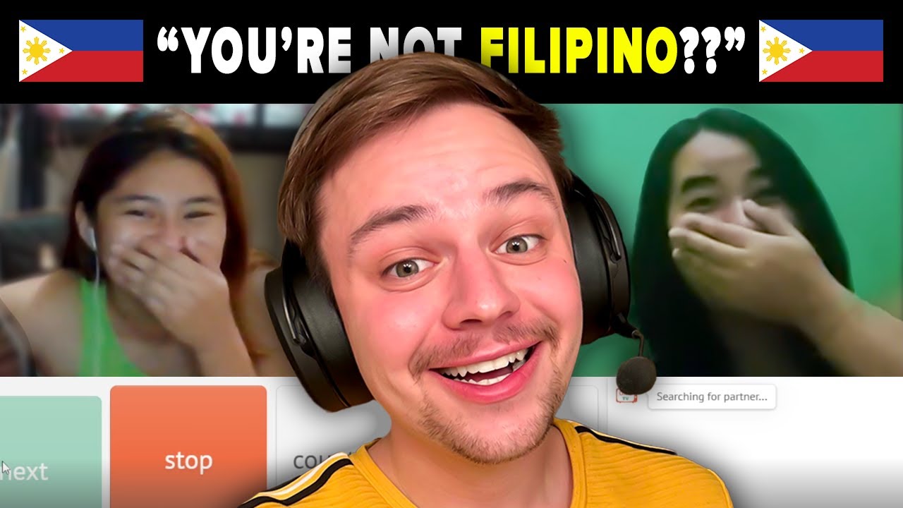 SHOCKING Filipinos by speaking TAGALOG! - Omegle Reactions
