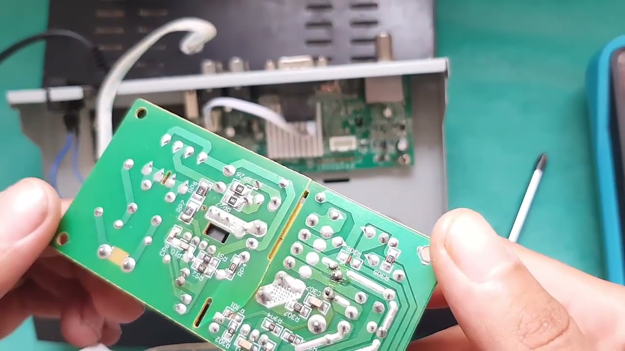 اصلاح رسيفر به مشكل تدبدب الجهود والحل بسيط