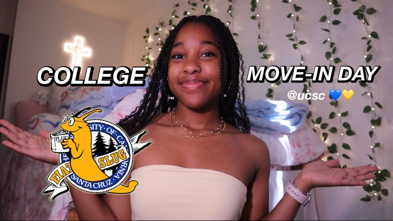 COLLEGE MOVE IN DAY VLOG 2025 @ UC Santa Cruz | freshman year 💛🚚