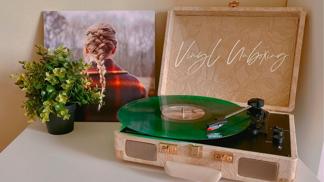 Taylor Swift Evermore vinyl ~Unboxing~