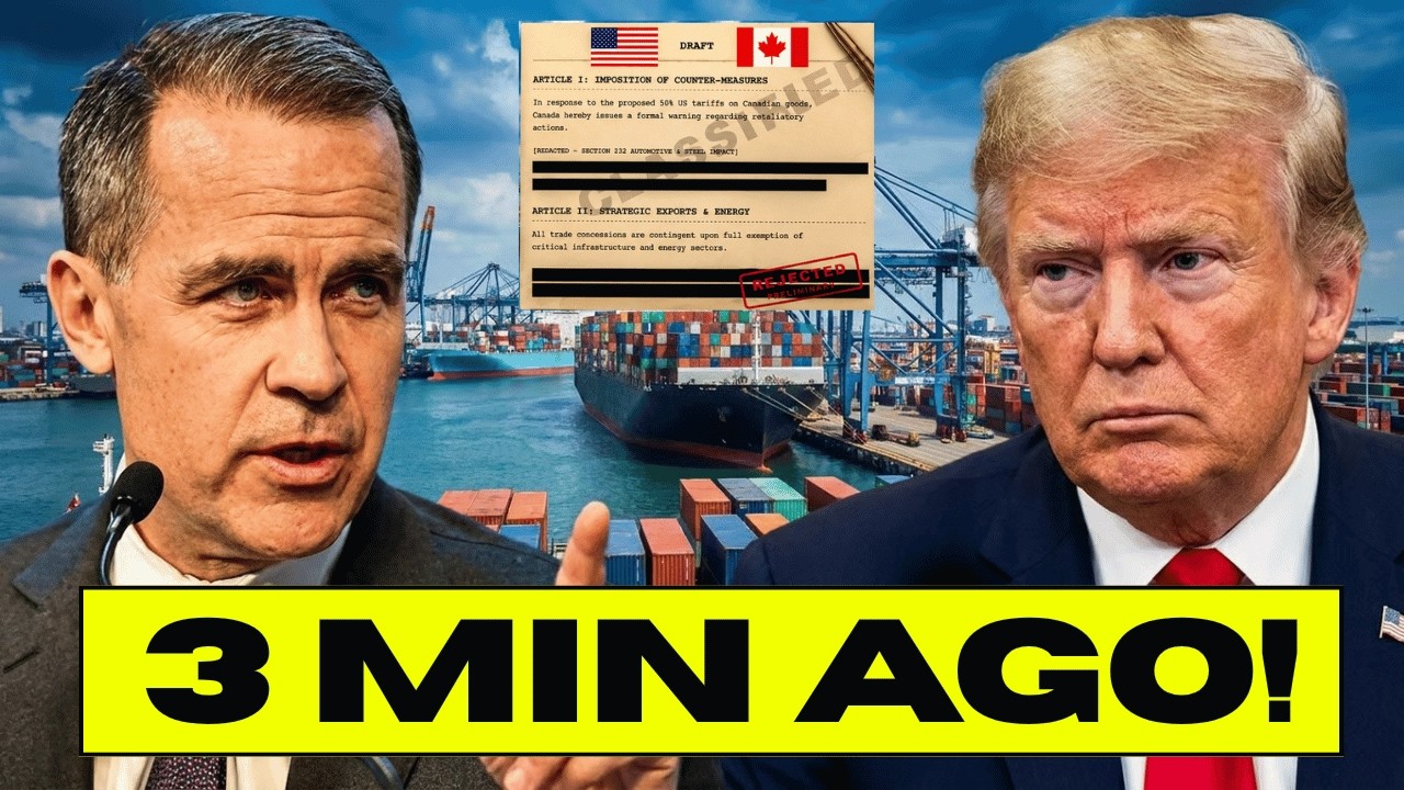 Mark Carney WARNS Trump &mdash; August 19 Tariff Could CHANGE Everything!