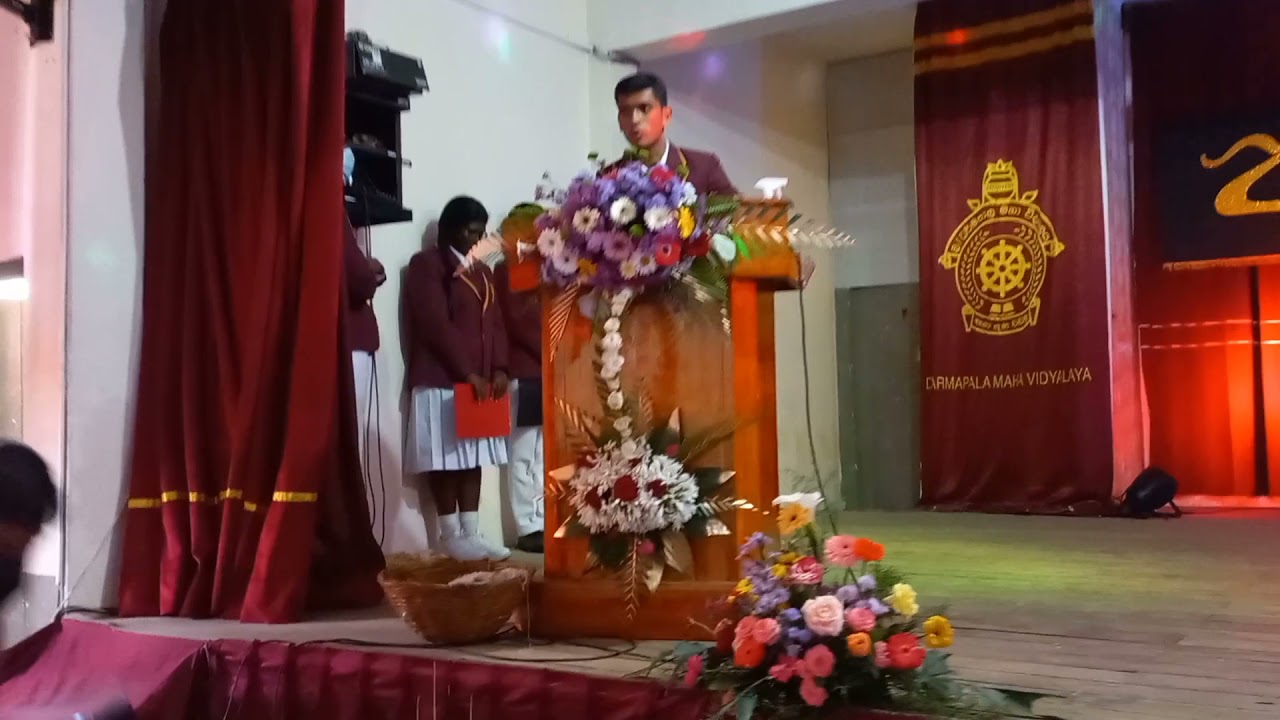 SPEECH OF HEAD BOY & HEAD GIRL #dmvprefects #dharmapalacollege