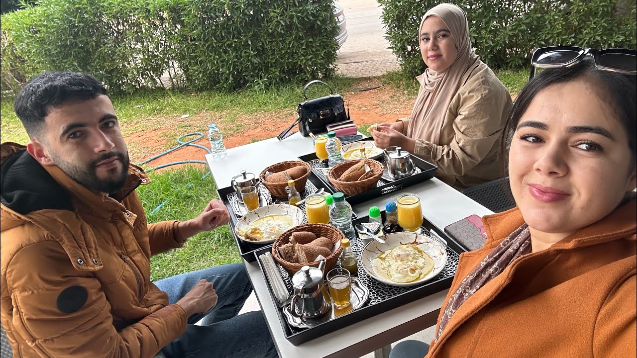 مشينا نتساراو فولاد ميمون😁  وصدفة واحد سيد عطانا شي هدايا متوقعناهاش 🥹❤️