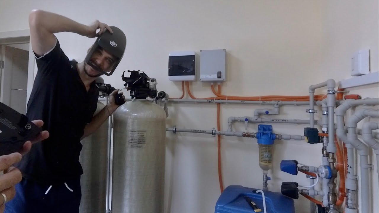 Перезасыпка ионообменной смолы. Сервис клапана Autotrol